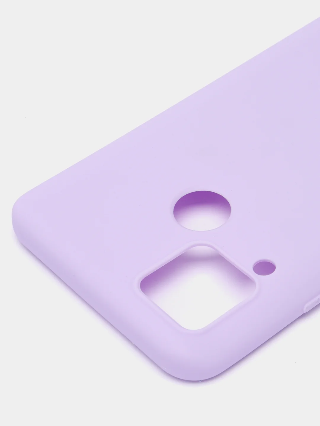 Лавандовый чехол для Realme C15 силиконовый