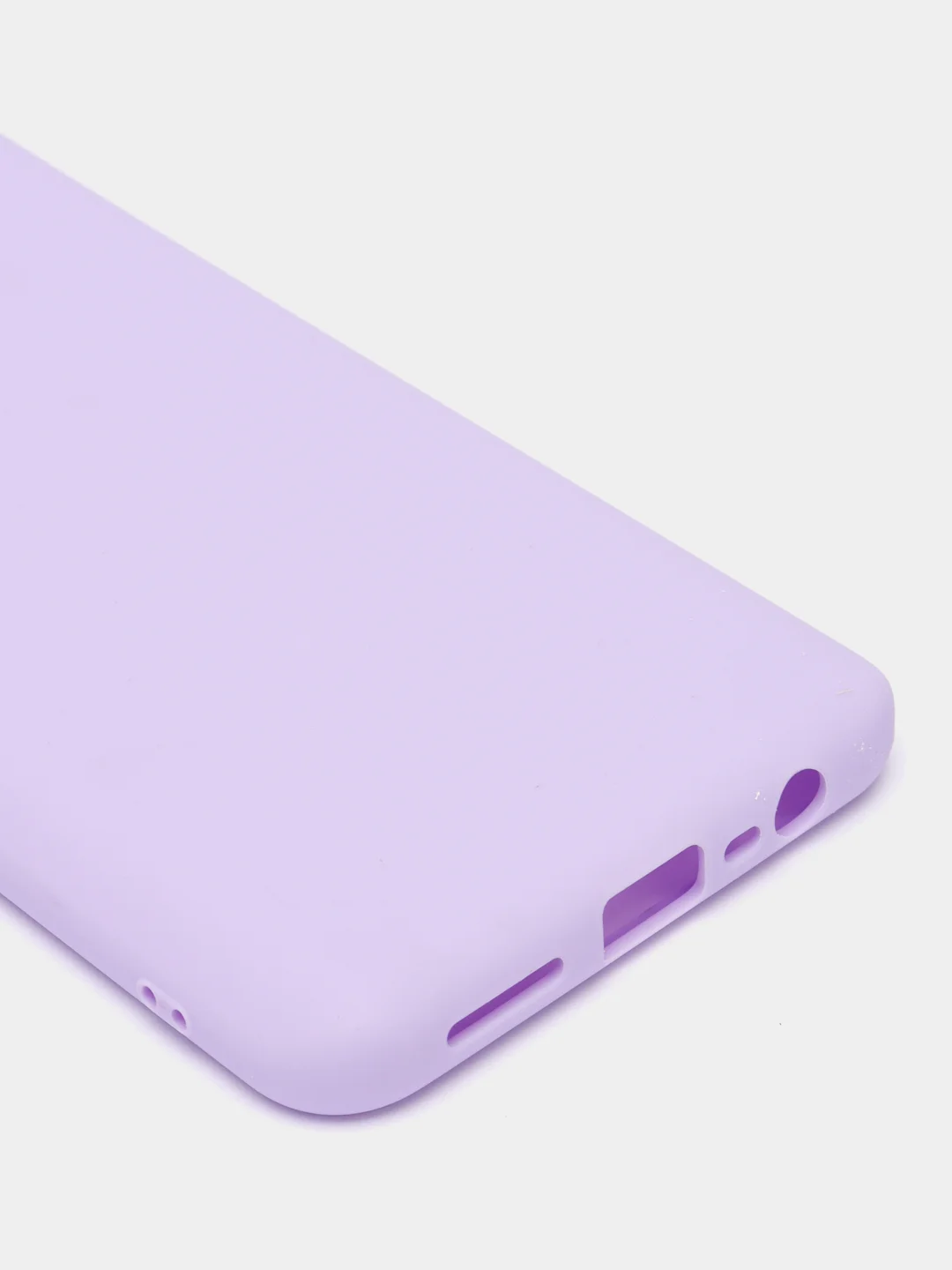 Лавандовый чехол для Realme C15 силиконовый
