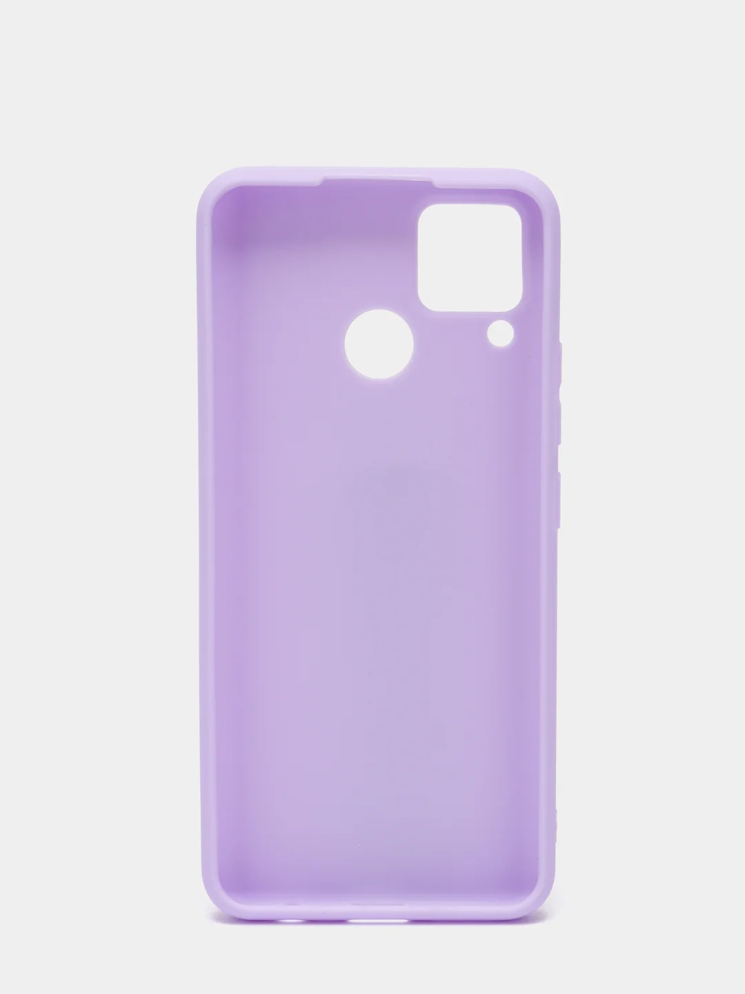 Лавандовый чехол для Realme C15 силиконовый