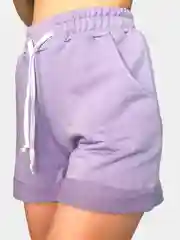 Лавандовый шорты женские