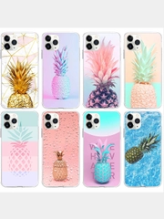 Чехол для iPhone 11, принт "Ананасы"