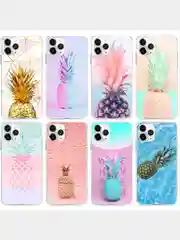 Чехол для iPhone 11, принт "Ананасы"