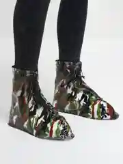 Хаки бахилы для обуви многоразовые силиконовые