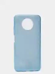 Голубой чехол блестящий Xiaomi Redmi Note 9T