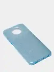 Голубой чехол блестящий Xiaomi Redmi Note 9T