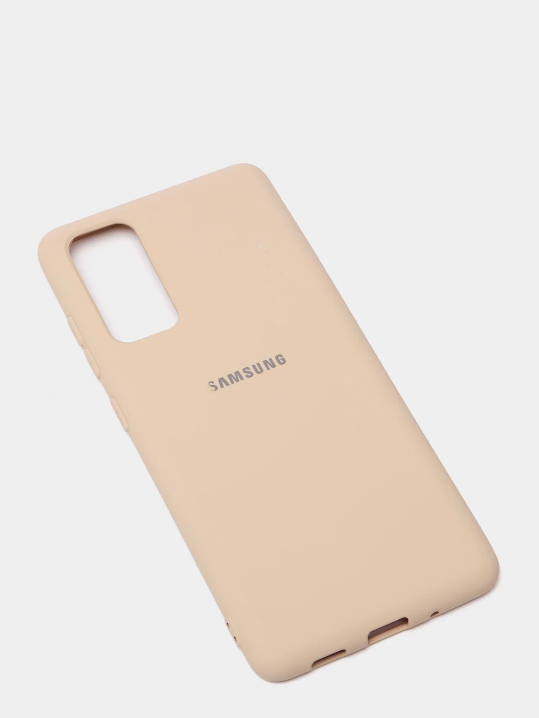 Кремовый чехол Samsung S20 FE