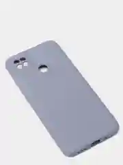 Синий меланж чехол с защитой камеры и бархатом внутри для XIAOMI REDMI 9C