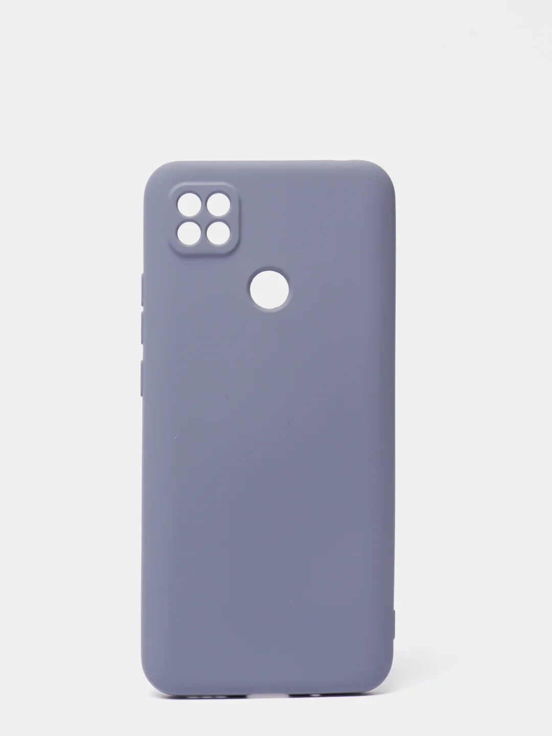 Синий меланж чехол с защитой камеры и бархатом внутри для XIAOMI REDMI 9C