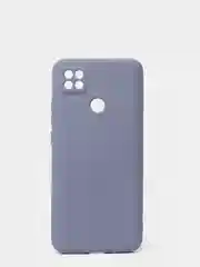 Синий меланж чехол с защитой камеры и бархатом внутри для XIAOMI REDMI 9C