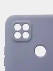 Синий меланж чехол с защитой камеры и бархатом внутри для XIAOMI REDMI 9C