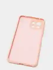 Пудровый чехол Xiaomi Mi 11 Lite c защитой камеры и бархатом внутри