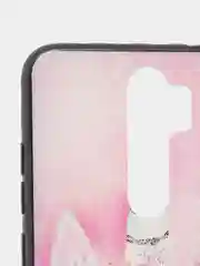 Розовый чехол для Xiaomi Redmi Note 8 pro