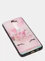 Розовый чехол для Xiaomi Redmi Note 8 pro