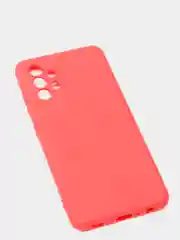Красный чехол для Samsung A32, с бархатом внутри