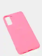 Фуксия чехол с бархатом внутри для Samsung S21 PLUS / S21+