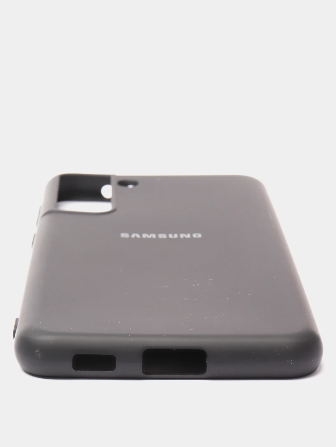Черный чехол с бархатом внутри для Samsung S21 PLUS / S21+