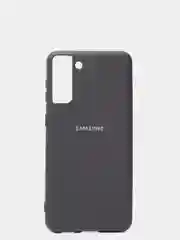 Черный чехол с бархатом внутри для Samsung S21 PLUS / S21+