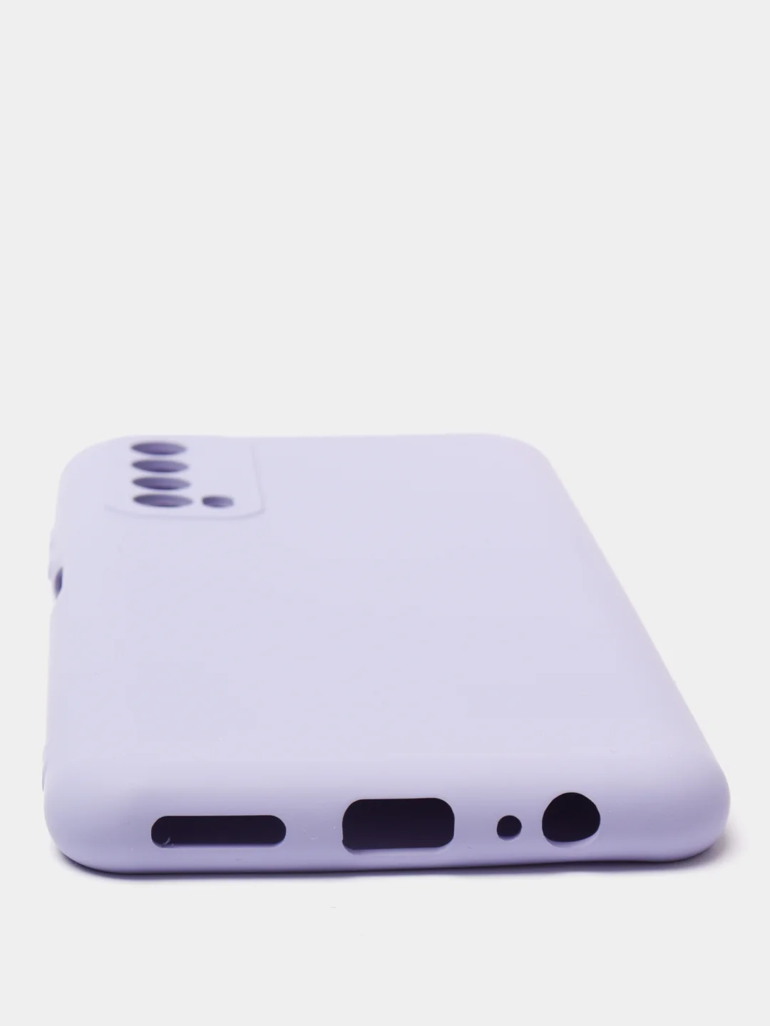 Лавандовый чехол с бархатом внутри для Huawei P SMART 2021