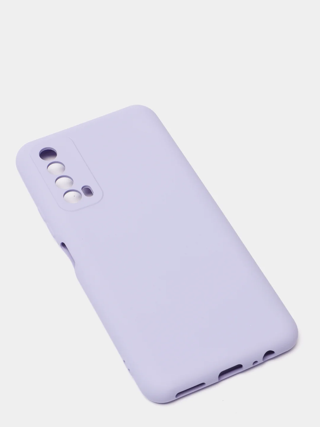 Лавандовый чехол с бархатом внутри для Huawei P SMART 2021