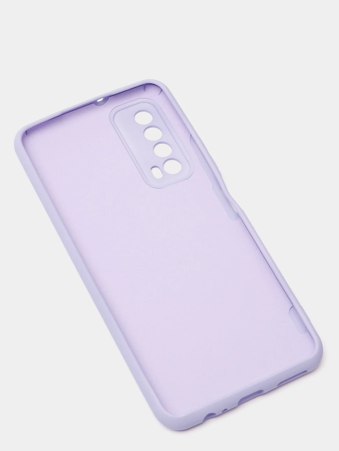 Лавандовый чехол с бархатом внутри для Huawei P SMART 2021