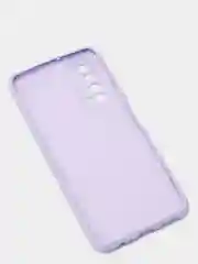 Лавандовый чехол с бархатом внутри для Huawei P SMART 2021