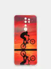 Оранжевый чехол для Xiaomi Redmi Note 8 pro