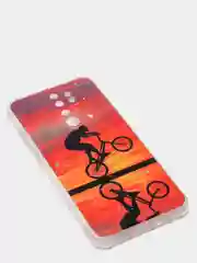 Оранжевый чехол для Xiaomi Redmi Note 8 pro