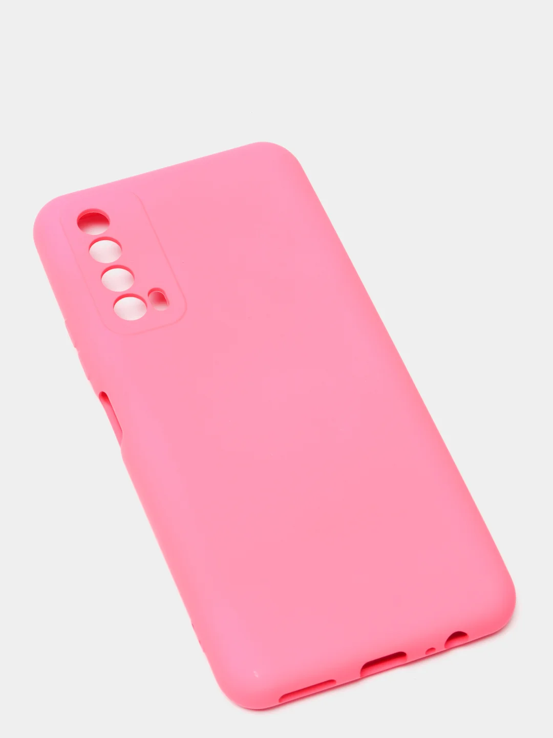 Фуксия чехол с бархатом внутри для Huawei P SMART 2021