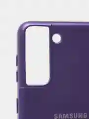 Фиолетовый чехол с бархатом внутри для Samsung S21 PLUS / S21+