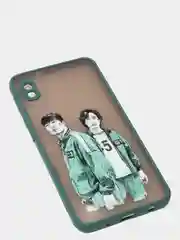 Тёмно-бирюзовый чехол Samsung A10