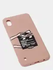 Бежевый меланж чехол Samsung A10