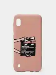 Бежевый меланж чехол Samsung A10