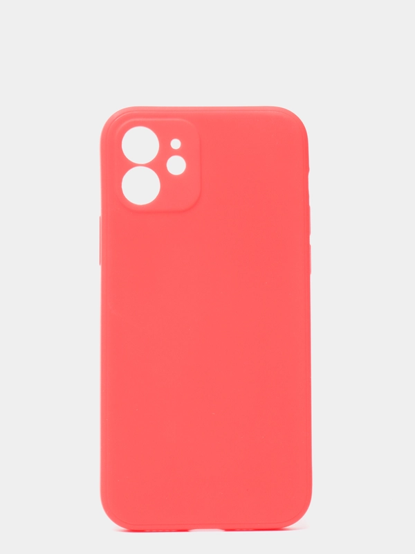 Чехол с бархатом внутри и вырезами под защиты камеры для iPhone 12