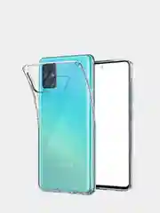 Чехол на Samsung Galaxy A51 прозрачный силиконовый