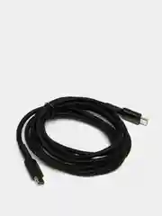 Черный кабель быстрой зарядки для ноутбуков Type-C=Type-C 60w QC4.0 /PD