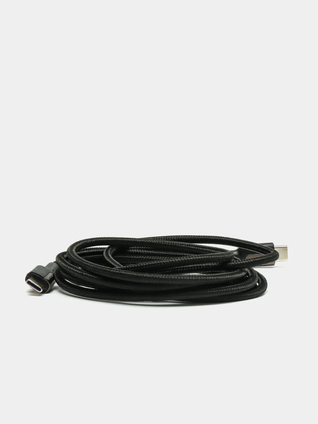 Черный кабель быстрой зарядки для ноутбуков Type-C=Type-C 60w QC4.0 /PD