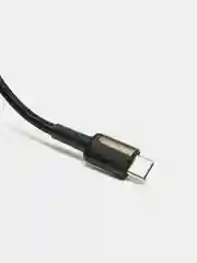 Черный кабель быстрой зарядки для ноутбуков Type-C=Type-C 60w QC4.0 /PD