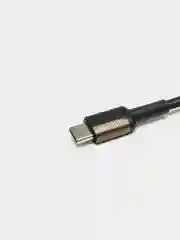 Черный кабель быстрой зарядки для ноутбуков Type-C=Type-C 60w QC4.0 /PD