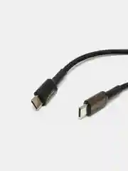 Черный кабель быстрой зарядки для ноутбуков Type-C=Type-C 60w QC4.0 /PD
