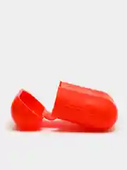 Красный силиконовый чехол для беспроводных наушников AirPods