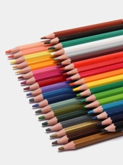 Карандаши цветные пластиковые BRAUBERG PREMIUM, 36 цветов, шестигранные