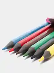 Карандаши цветные, пластик, заточенные