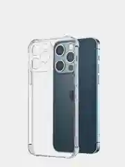 Чехол с защитой для iPhone (Айфон) 6s, 7, 8 Plus, SE, 20, X, XS, XR, 11 Pro Max, 12 Mini, 13, 14, прозрачный