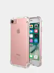 Чехол с защитой для iPhone (Айфон) 6s, 7, 8 Plus, SE, 20, X, XS, XR, 11 Pro Max, 12 Mini, 13, 14, прозрачный