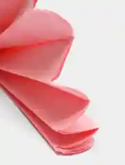 Розовый помпоны из бумаги тишью для декора