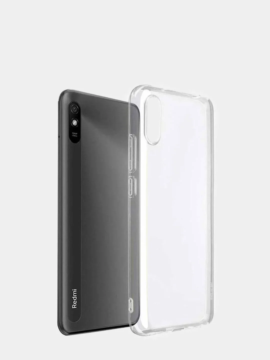Чехол силиконовый ультратонкий для Xiaomi Redmi 7A, 8A, 9A, 9C прозрачный