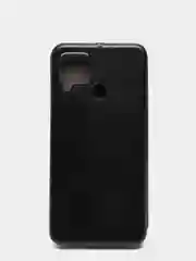 Черный чехол-книжка для Realme C12 Реалми С12 книжка с магнитным замком, карман для карты