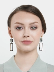 Серьги геометрия
