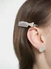 Серебряный заколка для волос "Расчестка",Невидимка для волос,Украшение для волос