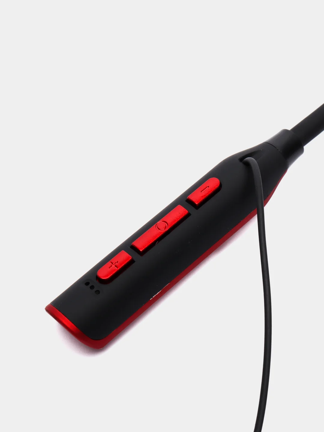 Красный беспроводные наушники-вкладыши в чехле / Bluetooth наушники для спорта / Блютуз гарнитура